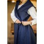 Wickelkleid "Gerlin" Blau L/XL