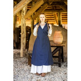 Wickelkleid "Gerlin" Blau XXL/XXXL