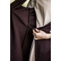 Wickelkleid "Gerlin" Dunkelbraun L/XL