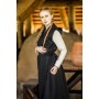 Wickelkleid "Gerlin" Schwarz L/XL