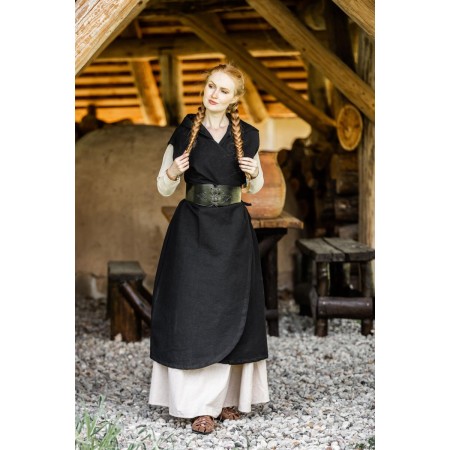 Wickelkleid "Gerlin" Schwarz XXL/XXXL