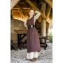 Bäuerliches Überkleid "Gerda" Dunkelbraun XL