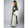 Mittelalterkleid mit Bordüre "Sophie" Grün/Natur XL