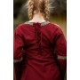 Mittelalterkleid mit Bordüre "Sophie" Rot S