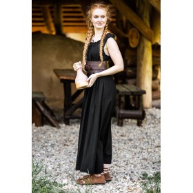 Bodenlanges Kleid "Ella" Schwarz XXL