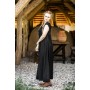 Bodenlanges Kleid "Ella" Schwarz XXL