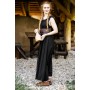 Bodenlanges Kleid "Ella" Schwarz S/M