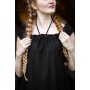 Bodenlanges Kleid "Ella" Schwarz S/M