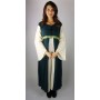 Kleid "Donna" Grün/Natur S