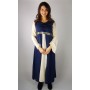 Kleid "Donna" Blau/Natur S