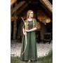 Edles Kurzarmkleid mit Bordüre "Ennlin" Grün XL