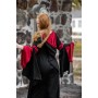 4905 Kapuzenkleid aus Viskose "Isolde"