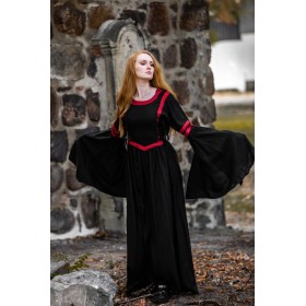 4905 Kapuzenkleid aus Viskose "Isolde" XXXL