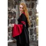 4905 Kapuzenkleid aus Viskose "Isolde" XXXL