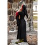 4905 Kapuzenkleid aus Viskose "Isolde" XXXL
