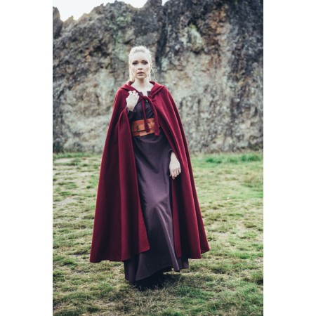 Klassischer Mittelalterumhang "Elinor" Rot