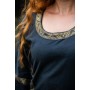 Mittelalter Baumwollkleid "Angie" Blau XS