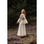Mittelalter Baumwollkleid "Angie" Natur L