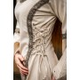 Mittelalter Baumwollkleid "Angie" Natur XXL