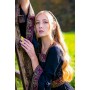 Edles Viskose Kleid Schwarz L