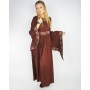 Edles Viskose Kleid Burgundrot L