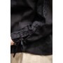 Mittelalterbluse mit Spitze "Bettina" Schwarz M
