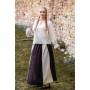 Mittelalterbluse mit Spitze "Bettina" Natur XS
