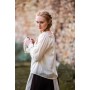 Mittelalterbluse mit Spitze "Bettina" Natur XS