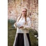 Mittelalterbluse mit Spitze "Bettina" Natur M
