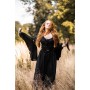 Bluse "Carmen" Schwarz L