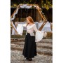 Bluse "Carmen" Weiß M