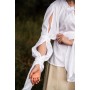 Bluse "Victoria" Weiß L