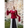 Bluse "Victoria" Rot XS
