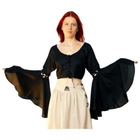 Bluse "Esmeralda" Schwarz M