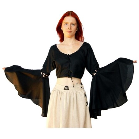 Bluse "Esmeralda" Schwarz M