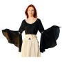 Bluse "Esmeralda" Schwarz M