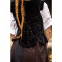 Uniformweste "Adaliz" Schwarz L