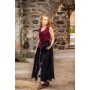 Miederweste mit Stickerei "Selma" Rot M
