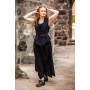 Miederweste mit Stickerei "Selma" Schwarz XXXL