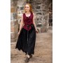 Miederweste mit Stickerei "Selma" Rot L