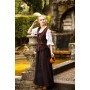 Miederweste "Odette" Dunkelbraun XXXL