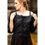 Trägerbluse "Prina" Schwarz S