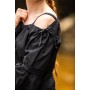 Trägerbluse "Prina" Schwarz M
