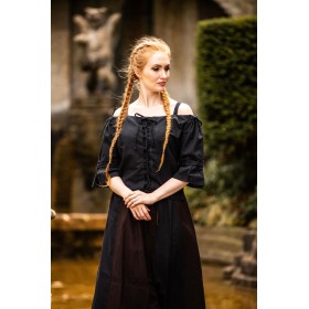 Trägerbluse "Prina" Schwarz L