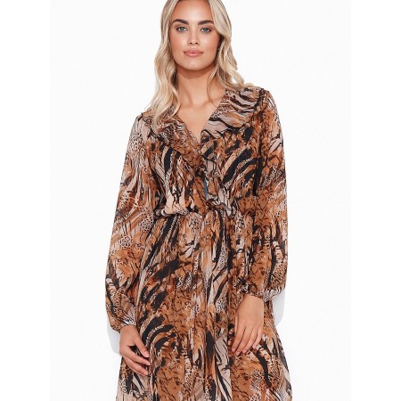 Robe de jour model 170087 Makadamia