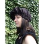 Mittelalterliche Haube "Celine" Schwarz