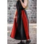 Mittelalterrock "Dana" Schwarz/Rot S/M