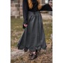 Mittelalterrock mit Stickerei "Svenja" Blau L/XL