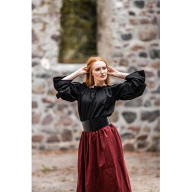 Mittelalterbluse "Morgan" Schwarz M