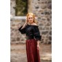 Mittelalterbluse "Morgan" Schwarz M